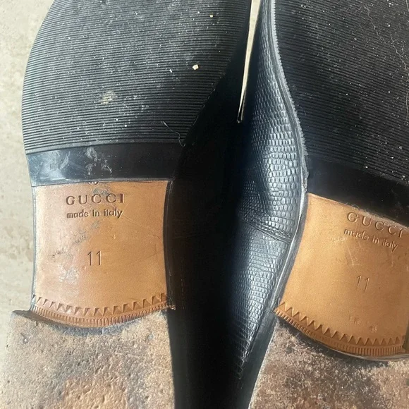 Rare Lizard Gucci Men’s Loafer - 11